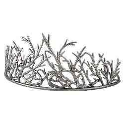 LIFKOME Krone Aus Blättern Hochzeitskronen Brautkronen Astkrone Hochzeitskopfschmuck Für Die Braut Kronen Tiaras Retro Tiara Braut Tiara Geburtstagskrone Mädchen Stirnbänder von LIFKOME