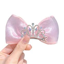 Prinzessinnen-Haarspange für Mädchen, Schleifen, Haarnadel, Prinzessinnen-Haarschleifen, Haarspange, Fliege, Haarspange von LIbgiubhy