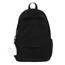 Reiserucksack Koreanischen Nylon Rucksack Lässiger Tagesrucksack Schulrucksack Einfarbiger Rucksack von LIbgiubhy