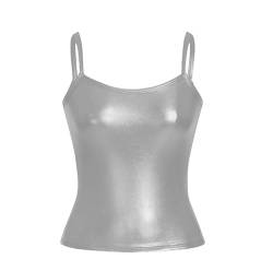 Tank-Tops, Träger-Top, Camisole ärmellos, für Damen, personalisierbar, 5XL, Metall Zink Eisen, Amazonit von LKHFNBMUDCSX