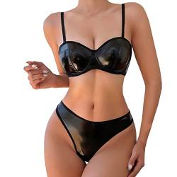 LKRSEEF Dessous Sexy Transparent Cosplay Damen Mesh Kleid Bodys Für Damen Kleider Damen Sexy Morgenmantel Damen Sexy Latex Dessous Leder Dessous Frauen Für Sex von LKRSEEF