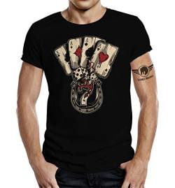 Design, T-Shirt für den Poker Dices Zocker-S von LOBO NEGRO