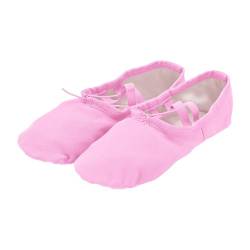 LOIJMK Kinder-Tanzschuhe, Damen-Übungsschuhe mit weicher Sohle, für Erwachsene, Ethno-Ballettschuhe, Yoga-Schuhe Netz Schuhe (Hot Pink, 27) von LOIJMK