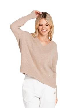 LOOK made with love Women's Merry Look 304 beige Sweater, Einheitsgröße von LOOK made with love