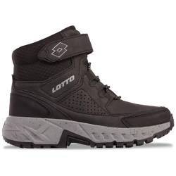 Lotto ALDERTON MID K Halblange Stiefel, Black/Grey, 35 EU von LOTTO