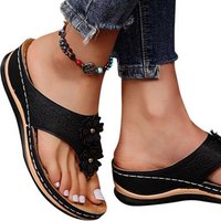 LOVGCCN Damen Sommer Flip Flops Flach Zehentrenner Damen Sandalen Frauen Sandalette von LOVGCCN