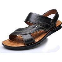 LOVGCCN Sandalen, Mann Bequeme Sommerschuhe für Männer mittleren Alters Sandalette von LOVGCCN