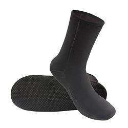 LOVIVER Männer Frauen Neopren Tauchen Neoprenanzug Stiefel 3mm Surfen Schnorcheln Socken Warm von LOVIVER