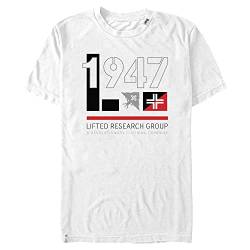 Mad Engine Brands Herren 1947 T-Shirt, Weiß, X-Groß von LRG