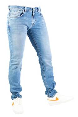LTB Jeans Herren Jeans - Slim Fit Jeanshosen - New Sawyer - Blau - 33/34 von LTB Jeans