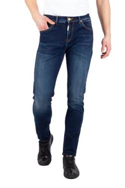 LTB Jeans Herren Jeans - Slim Fit Jeanshosen - New Sawyer Y - Dunkelblau - 33/30 von LTB Jeans