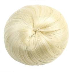 Messy Dutt Haarteil Kunstfaser-Haarverlängerung, Chignon, Donut-Brötchen, Perücke, Haarteil, Hochsteckfrisur, Clip in Ballett-Brötchen, synthetische Chignon-Haarteile for Frauen, Gril Lady Highlight-P von LUCBEI