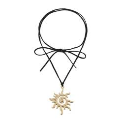 LUOFENG Damen-Halskette, schickes Halsband, Schlüsselbeinkette, verstellbarer Choker-Charm, coole Halsketten, modischer Schmuck, der Ihren Look aufwertet von LUOFENG