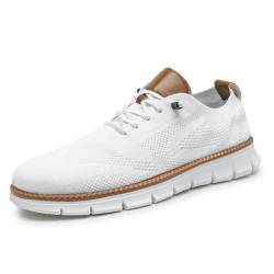 LYEAA Herren-Mesh-Wanderschuhe, Joggingschuhe, atmungsaktive Fitness-Workout-Schuhe, rutschfeste, leichte Schlupfschuhe, Fußgewölbeunterstützung für Outdoor-Reisen von LYEAA