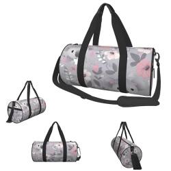 Reisetasche mit Koala-Muster, Turnbeutel für Damen und Herren, wasserdicht, wandelbar, Handgepäcktasche für Reisen, Sport, Schwarz, Einheitsgröße, Schwarz , Einheitsgröße von LZQPOEAS