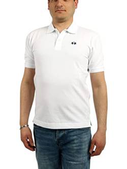 La Martina - Klassisches Poloshirt aus Piqué Regular Fit, Signalweiß, Man von La Martina