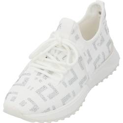 La Strada Damen Low Sneaker Weiß Textil - luftiges Mesh, 11-Deutsch:40, Color:weiß von La Strada