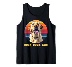 Duck Duck Lab Labrador Retriever Hund Entenjagd Enten Jäger Tank Top von Labrador Retriever Design Herren Damen Hundefreund