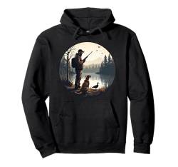 Labrador Retriever Hundebesitzer Enten Jagd Förster Jäger Pullover Hoodie von Labrador Retriever Design Herren Damen Hundefreund