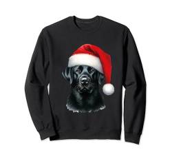 Hund Black Labrador Retriever Weihnachten Sweatshirt von Labrador Retriever Dogs Apparel