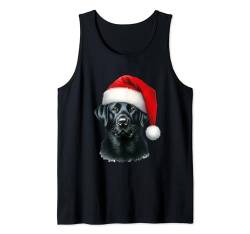 Hund Black Labrador Retriever Weihnachten Tank Top von Labrador Retriever Dogs Apparel