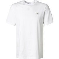 LACOSTE Herren T-Shirt schwarz Baumwolle Classic Fit von Lacoste