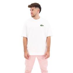 Lacoste Unisex Th0062 Turtle Neck T-Shirt, weiß, 5XL von Lacoste