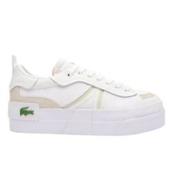 Lacoste für Damen. 47CFA0028_21G Turnschuhe Vulkanisiert weiß (41), 3 bis 5 cm, Schnürsenkel, Lässig von Lacoste