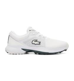 Lacoste für Herren. 47SMA0033_1R5 Point Golfschuhe weiß (45), Wohnung, Schnürsenkel, Lässig, Sportlich von Lacoste