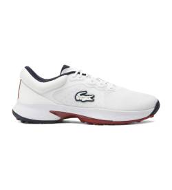 Lacoste für Herren. 47SMA0033_407 Point Golfschuhe weiß (41), Wohnung, Schnürsenkel, Lässig, Sportlich von Lacoste