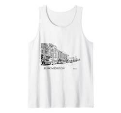 Bloomington, IL Tank Top von Lakeric