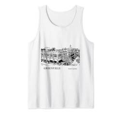 Greenville, North Carolina Tank Top von Lakeric