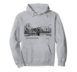 Kalamazoo, Michigan Pullover Hoodie von Lakeric