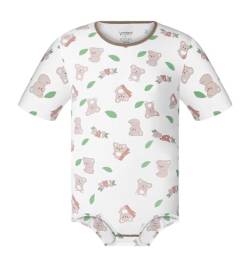 Landofgenie Onesie Herren Baumwolle Bodysuit One Piece Pyjamas Bodysuit Rompers Tops mit Koala-Print XL von Landofgenie