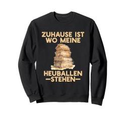 Lustiges Bauern Traktor Männer Heuballen Bauernhof Landwirt Sweatshirt von Landwirt Geschenk Männer Witziger Bauern Spruch