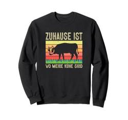 Landwirtschaft Zuhause Ist Wo Meine Kühe Sind Landwirt Bauer Sweatshirt von Landwirt Geschenke Landwirtschaft Traktor Bauer