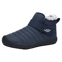 Laonajkd Winterstiefel Damen Wasserdicht Warm gefütterte Winterschuhe Warm Stiefeletten Barfußschuhe Schneestiefel Männer Traillaufschuhe Fitnessschuhe Wanderschuhe Thermostiefel von Laonajkd