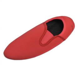 Lappade Neoprenschuhe Gymnastikschuhe Turnschläppchen Ballettschuhe Ballerinas für Damen Herren Mädchen Jungen mit Gummisohle rot Gr. 34 von Lappade