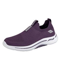 Laquieio Golfschuhe für Damen, Basketball, Freizeit, Laufen, Tennisschuhe für Damen, sportlich, bequem, für Damen, Violett, 40 EU von Laquieio