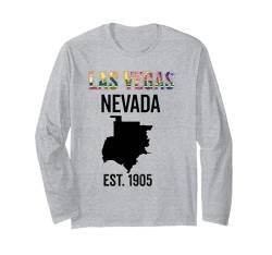 Las Vegas Souvenir Nevada Reise Urlaub Männer Frauen Vegas Langarmshirt von Las Vegas Nevada Souvenir Clothing Apparel