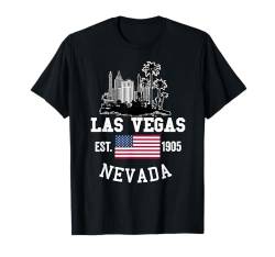 Las Vegas Souvenir Nevada Reise Urlaub Männer Frauen Vegas T-Shirt von Las Vegas Nevada Souvenir Clothing Apparel