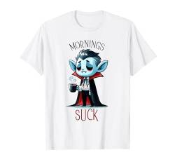 Vampir Lazy Halloween Kostüm T-Shirt von Last Minute Halloween Costume Gifts Vampire