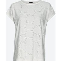 Damen-T-Shirt in Jacquard-Optik von Laura Torelli