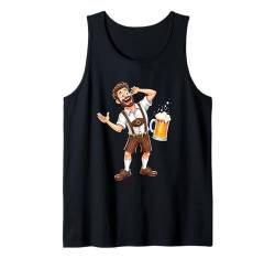 Trachtenshirt Herren Trachten Lausbua Lederhosen Tank Top von Lausbua Lederhose Jungs Trachtenshirt