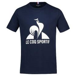 Le Coq Sportif ESS Tee SS N°1 Enfant Dress Blues t Shirt Damen, von Le Coq Sportif