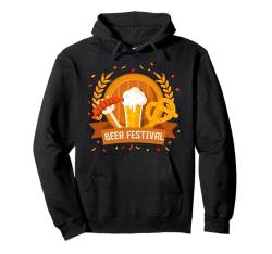 München Volksfest BEER FESTIVAL Lustiges Lederhosen Pullover Hoodie von Lederhose Geschenk bayrisches Trachtenshirt Herren