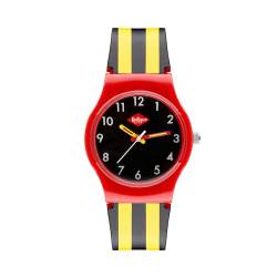 LEE COOPER Damen 3H 34mm Red Gelb/Rot Schwarz, schwarzes, Tek Beden von Lee Cooper