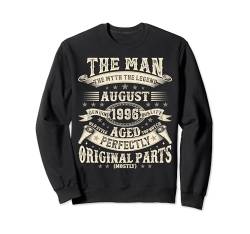 Geschenke zum 28. Geburtstag für Männer, 28. Geburtstag, August 1996 Sweatshirt von Legendary Man Birthday August Mythical Man Tee