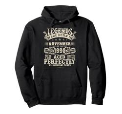 28. Geburtstag Geschenke für Männer 28 Jahre alt Geburtstag November 1996 Pullover Hoodie von Legendary Man Birthday My Legend Born In November