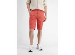 Bermudas LERROS "LERROS Stretch Chino-Bermuda" Gr. 36, Normalgrößen, rot (dark coral red) Herren Hosen von Lerros